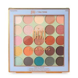NIB Pixi + Tina Yong Eyeshadow Pallet Tones & Textures 0.8 ounce 0459